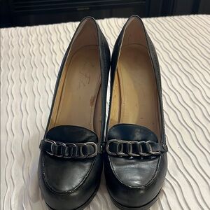 Marc Fisher Black Heeled Shoes